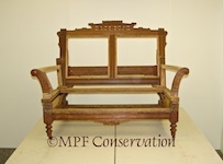Eastlake Sofa-Bed Ca. 1875
